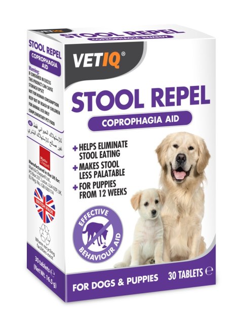 VetIQ Stool Repel Preparat przeciw koprofagi 30 tab