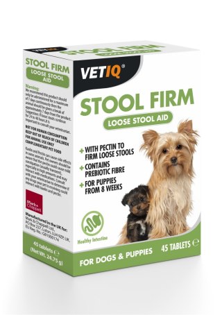 Vetiq VetIQ Stool Firm Preparat przeciw biegunce 45 tab.