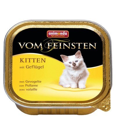 Animonda vom Feinsten Catdla kociąt z Drobiem tacka 100g