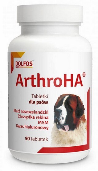 Dolfos Arthro HA ArthroHA 90 tabletek – Suplement na Stawy dla Psów