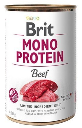 Brit Mono Protein Wołowina puszka 400g
