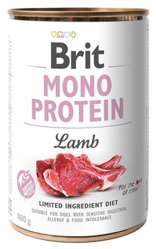 Brit Mono Protein Jagnięcina puszka 400g