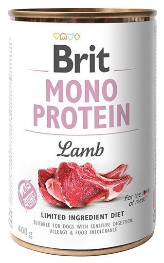 Brit Mono Protein Jagnięcina puszka 400g
