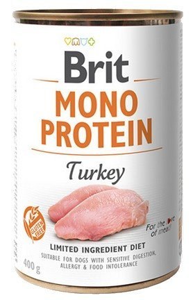 Brit Mono Protein Indyk puszka 400g