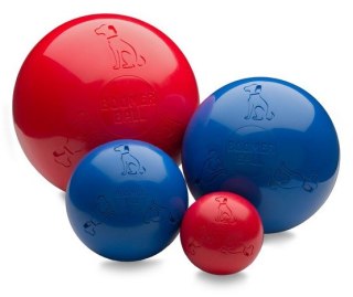 Boomer Ball L - 8" / 20cm niebieska– Niezniszczalna Piłka do Pogoni i Pływania