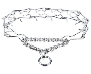 CHABA Kolczatka chromowana dla psa nr 3, 55 cm