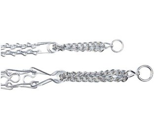 CHABA Kolczatka chromowana dla psa nr 3D, 60 cm