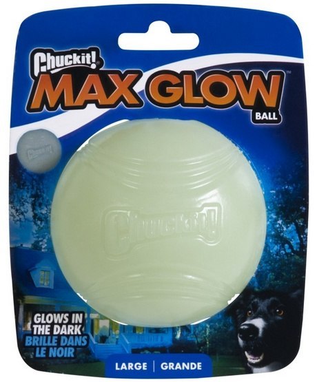 Chuckit! Max Glow Ball Large [32314] świecąca w ciemności
