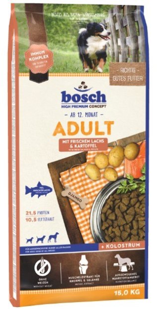 Bosch Adult Łosoś i ziemniaki 15kg