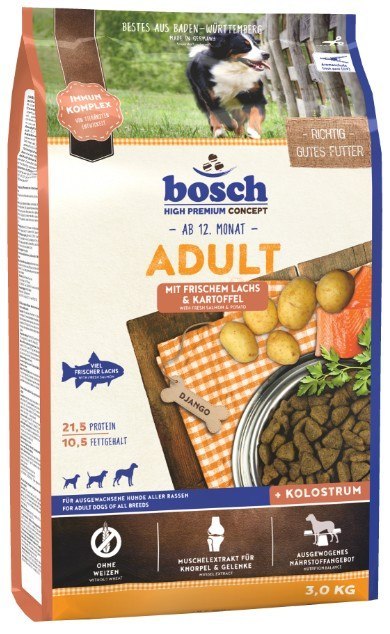 Bosch Adult łosoś i ziemniaki 3kg