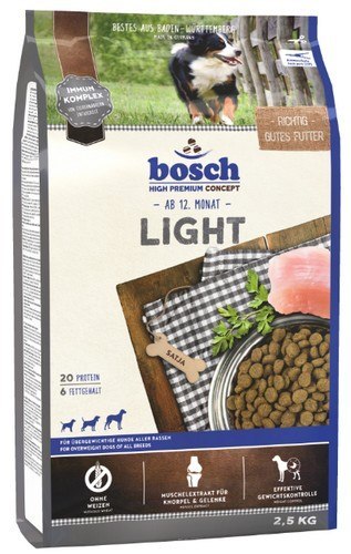 Bosch Light 2,5kg- dla psów z nadwagą