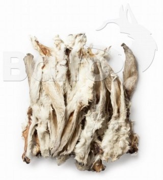 Balto Ucho królicze z futrem 500g-Hipoalergiczny Gryzak z Korzyścią dla Jelit