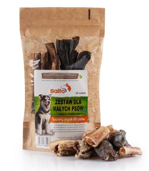 Balto Zestaw Premium dla Małych Psów – 10 Mieszanych Gryzaków