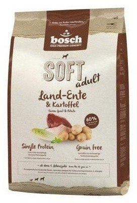 Bosch Soft Adult Kaczka i Ziemniak 12,5kg, min. 60% świeżej kaczki