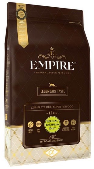Empire Dog Special Balanced Diet 12kg, dla psów po sterylizacji, seniorów, psów z nadwagą