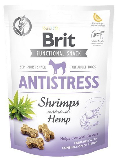 Brit Functional Snack -na stres z krewetkami 150g