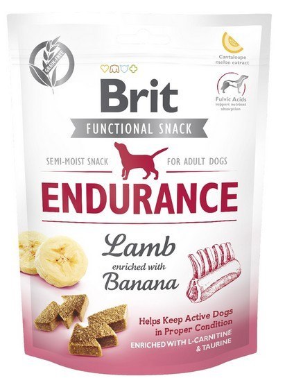 Brit Functional Snack Endurance Jagnięcina 150g- Kondycja i wytrzymałość