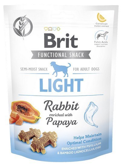 Brit Functional Snack Light Rabbit 150g-Utrzymanie masy ciała