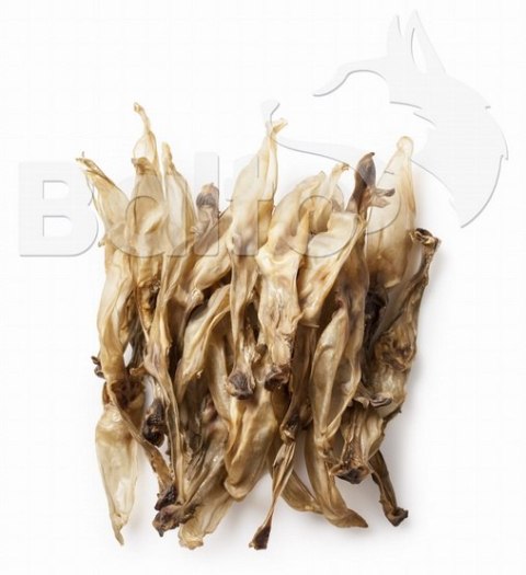 Balto Ucho królicze bez futra 500g-Delikatny Gryzak dla Szczeniąt