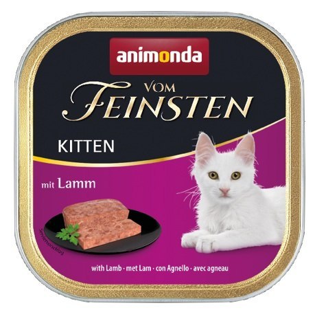 Animonda vom Feinsten Cat dla kociąt z Jagnięciną tacka 100g