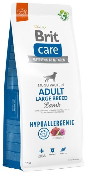 Brit Care Hypoallergenic Adult Large Lamb 12kg, dla psów ras wielkich(od 25kg)