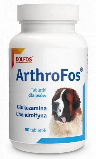 Arthrofos 60 tabletek Suplement na Stawy dla Psów z Glukozaminą i Chondroityną