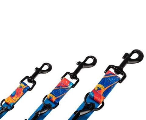 CHABA Smycz regulowana taśmowa S 16mm/2,6m Aussie