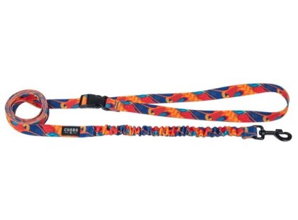 CHABA Smycz z amortyzatorem i pasem do biegania L 25mm/2,8m Aussie