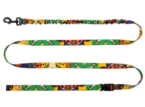 CHABA Smycz z amortyzatorem i pasem do biegania L 25mm/2,8m Jumbo