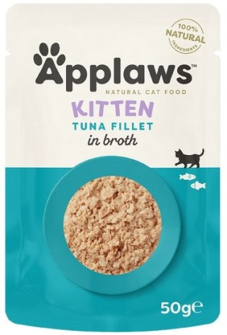Applaws saszetka dla kota Kitten Tuńczyk w rosole 50g
