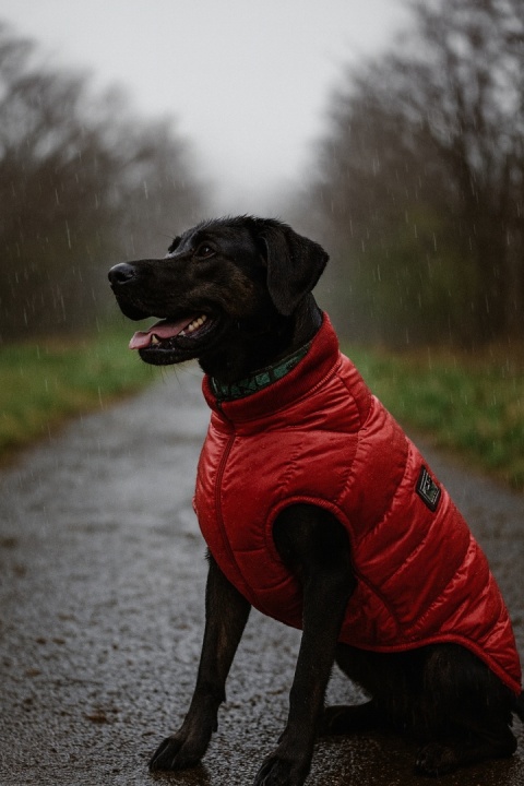 Kurtka/ Kubrak wodoodporny Dopamine 4XL czerwony, Chaba