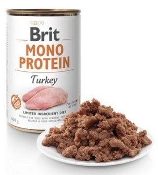 Brit Mono Protein Indyk puszka 400g