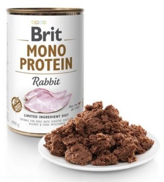 Brit Mono Protein Królik puszka 400g