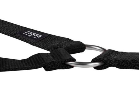 CHABA Szelki taśma regulowane nr 4 - obwód 70cm czarne