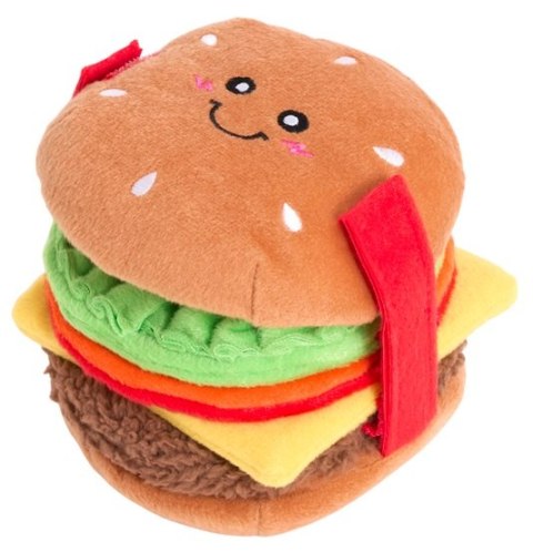 ZippyPaws Pluszowa zabawka dla psa na smakołyki Cheeseburger [ZP1150]