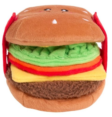 ZippyPaws Pluszowa zabawka dla psa na smakołyki Cheeseburger [ZP1150]
