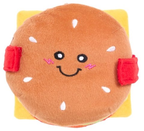 ZippyPaws Pluszowa zabawka dla psa na smakołyki Cheeseburger [ZP1150]
