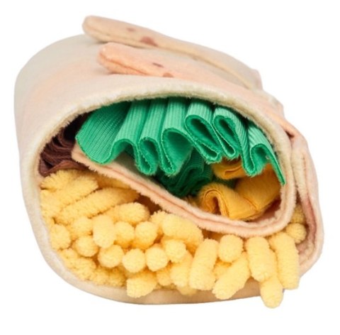 ZippyPaws Pluszowa zabawka dla psana smaczki Roll Burrito [ZP1149]
