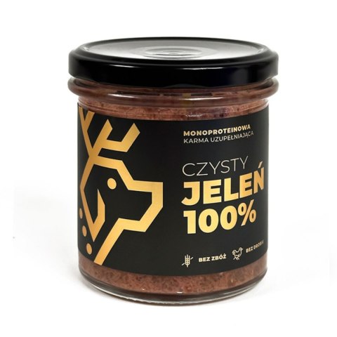 Deer Dog karma mokra jeleń 100% słoik 290 g